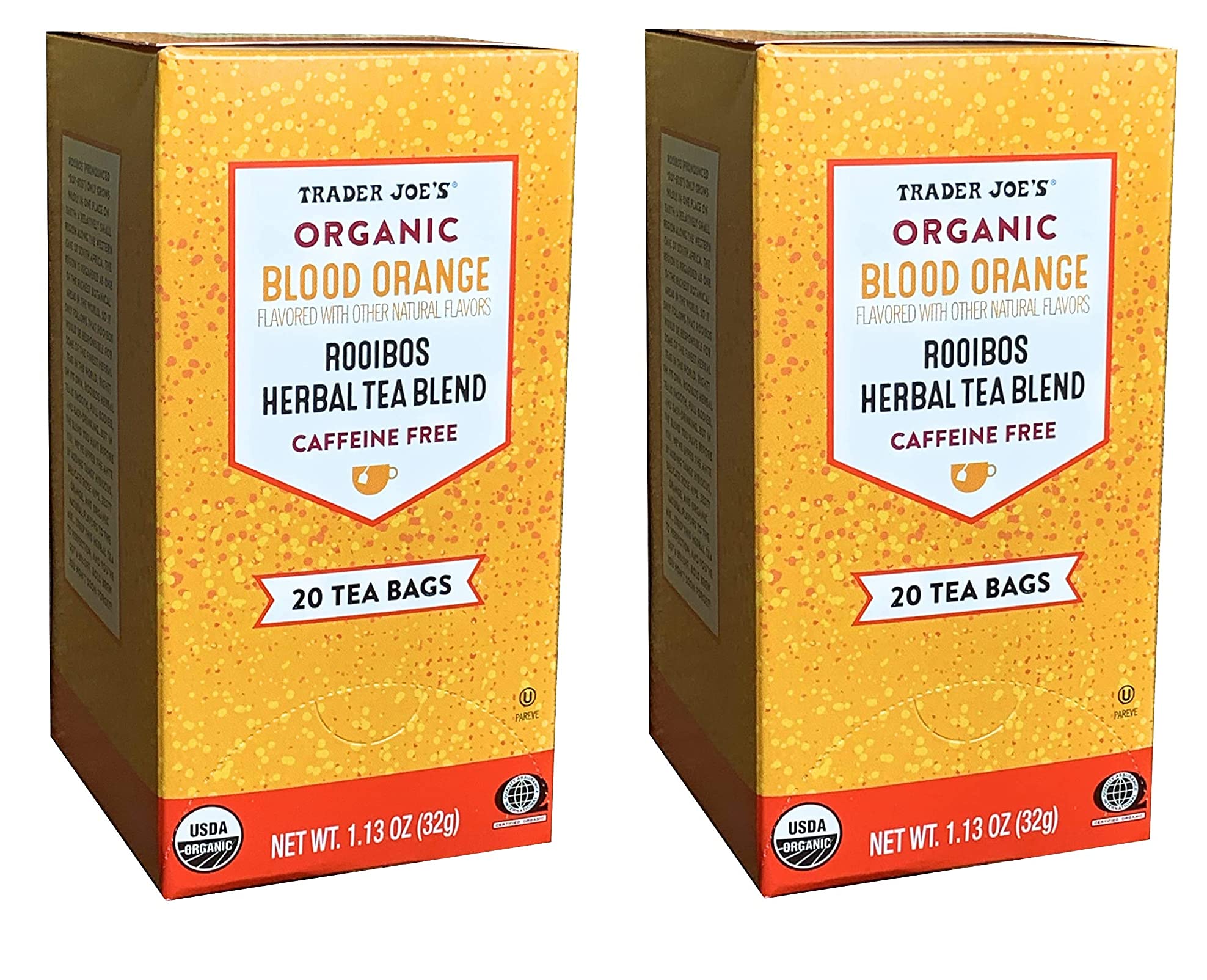 Amazon.com: Trader Joes Organic Blood Orange Rooibos Herbal Tea